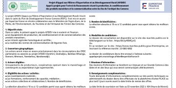Projet d’Appui aux Filières d’Exportation et au Développement Rural (AFIDEV)