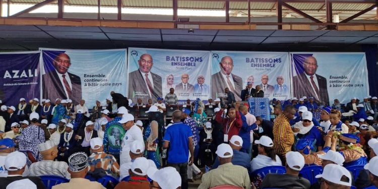 Mutsamudu. Le premier meeting de la mouvance présidentielle