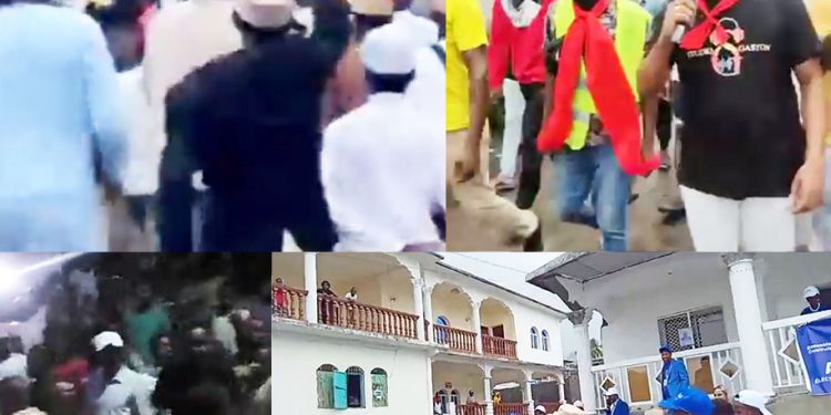 Azali, persona non grata dans plusieurs localités