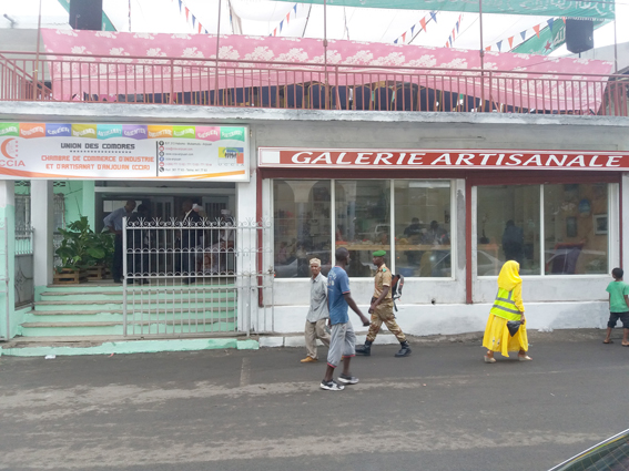 ANJOUAN : La chambre de commerce inaugure la galerie artisanale
