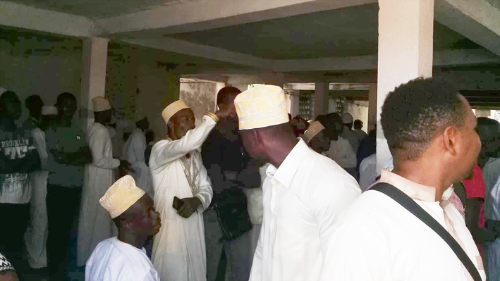 LA FAMILLE DE GAZON HAUSSE LE TON