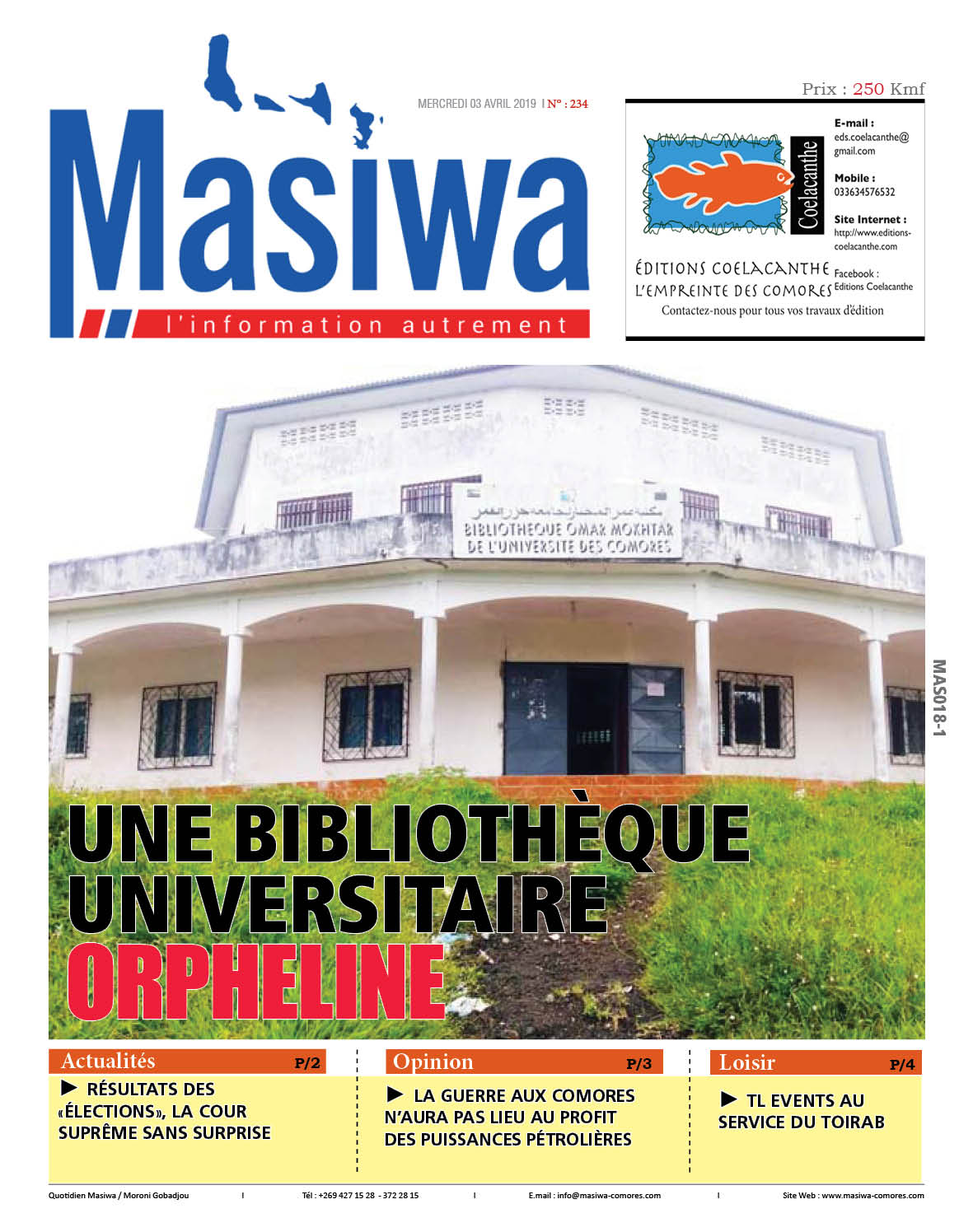 Masiwa N°234