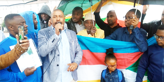 À Lyon, les Comoriens ont manifesté même sous la pluie