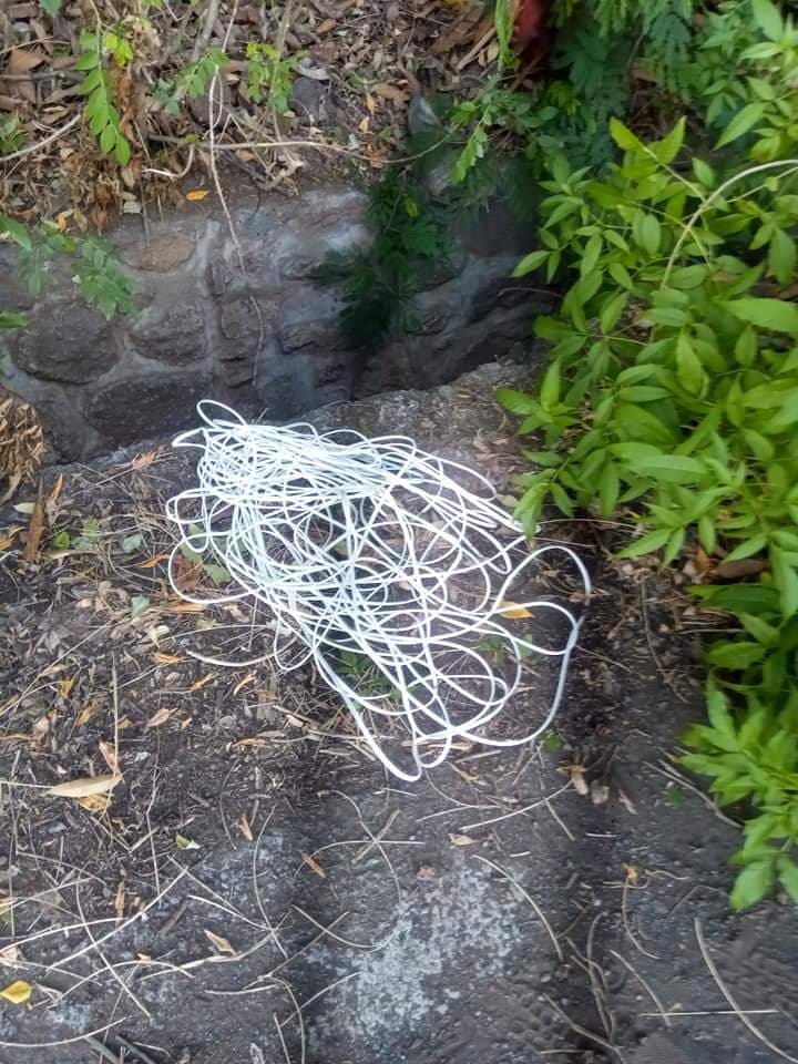 11 juillet 2019. 10h. Premières photos de l&rsquo;endroit où ont eu lieu les explosions de ce matin à Anjouan.