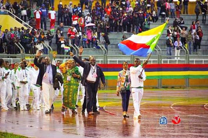 Les comores, dernières des médaillés