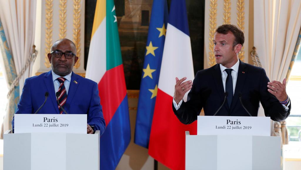 Visite officielle du président Azali Assoumani en France : Discours à l’Élysée