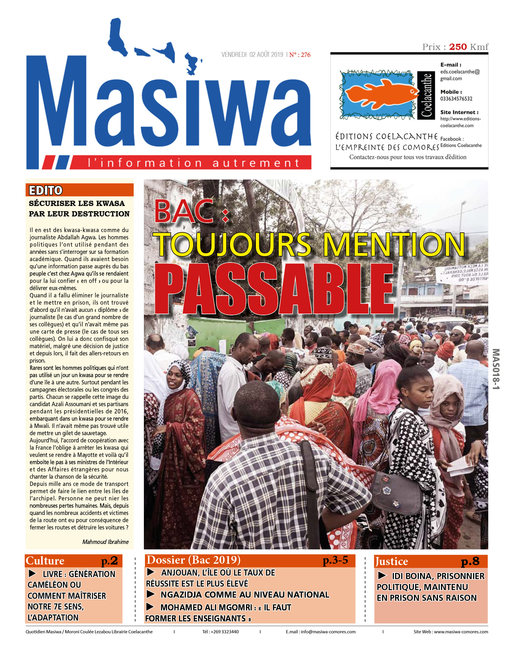 Masiwa N°276
