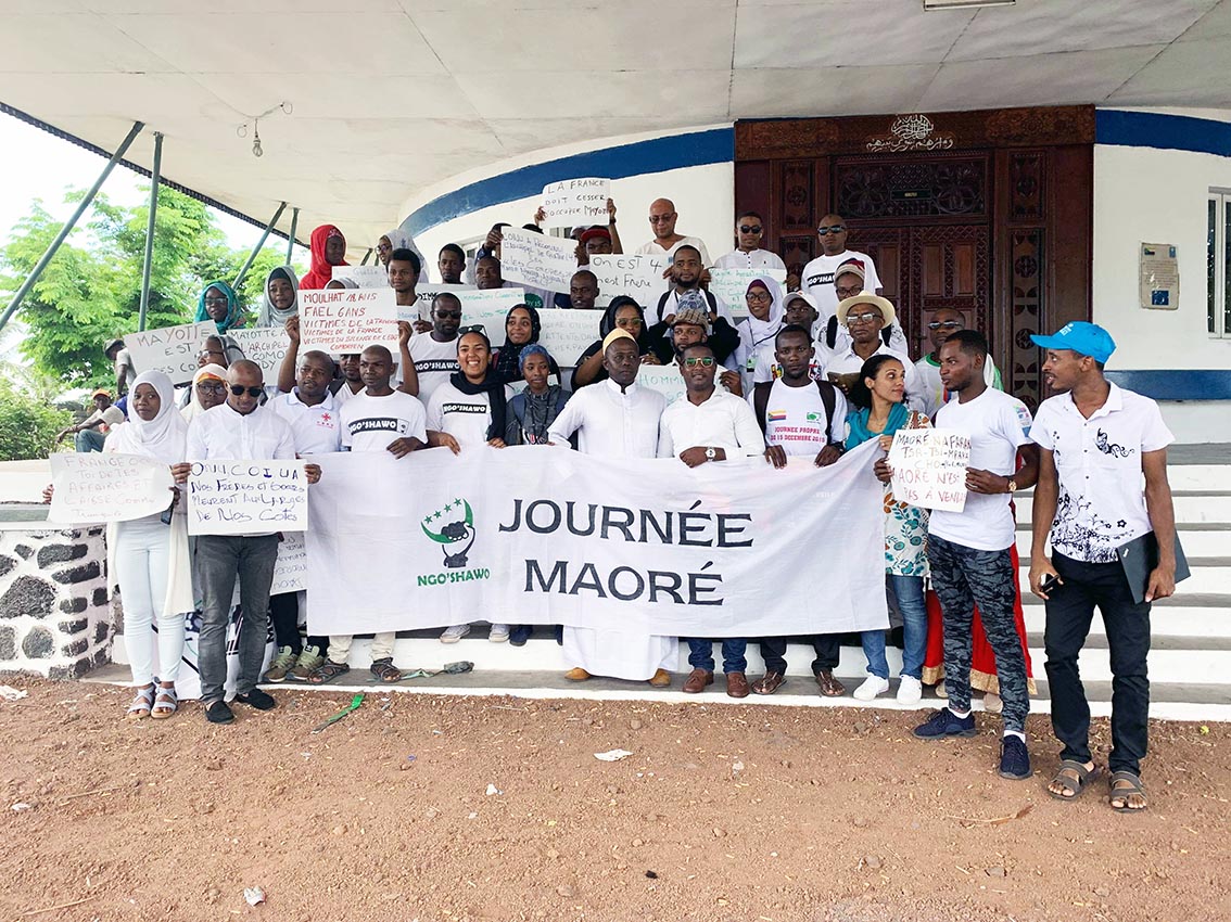 Une faible mobilisation pour la Journée Maore.