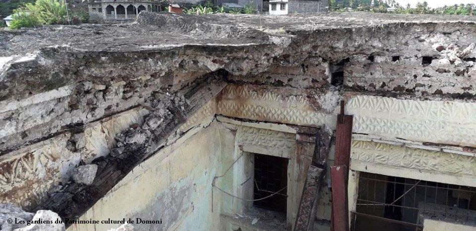 Patrimoine : Pangani à Domoni, un palais en péril