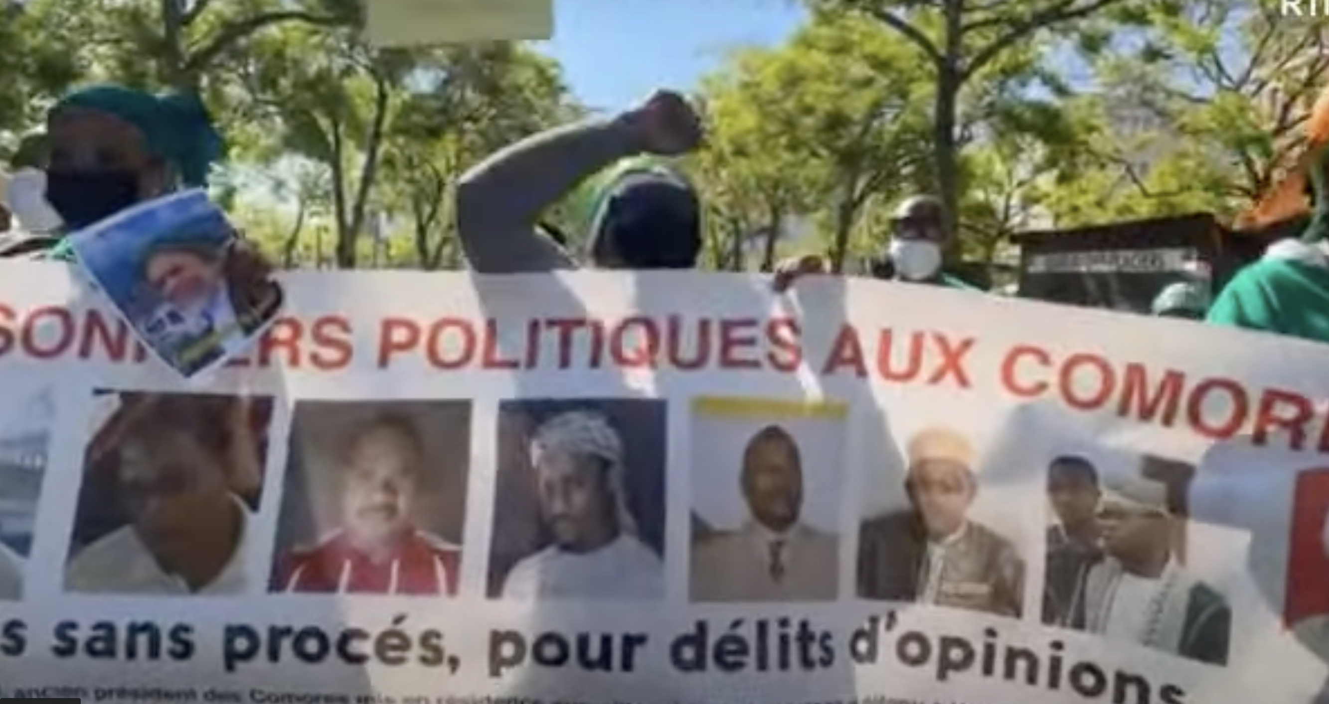 Samedi 8 mai 2021. Les Comoriens de France manifestent à Marseille contre Azali
