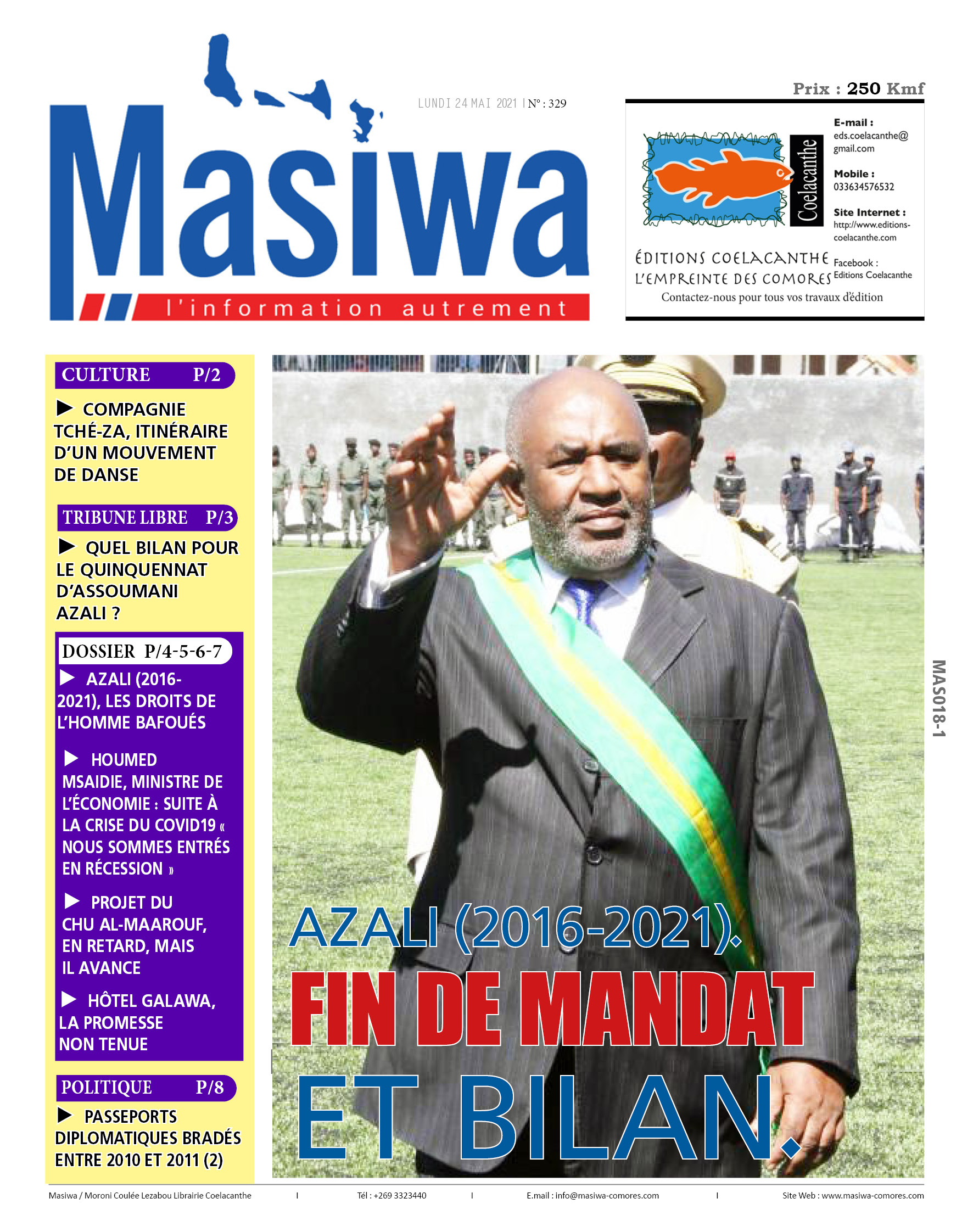 Masiwa N°329