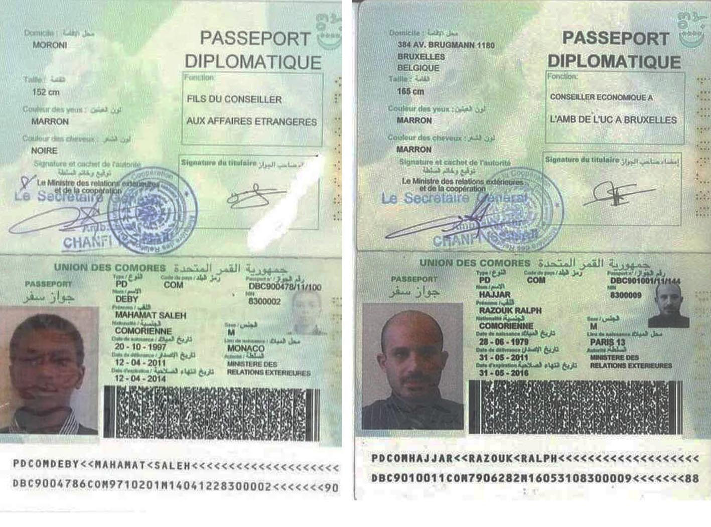 Passeports diplomatiques bradés entre 2010 et 2011 (5)