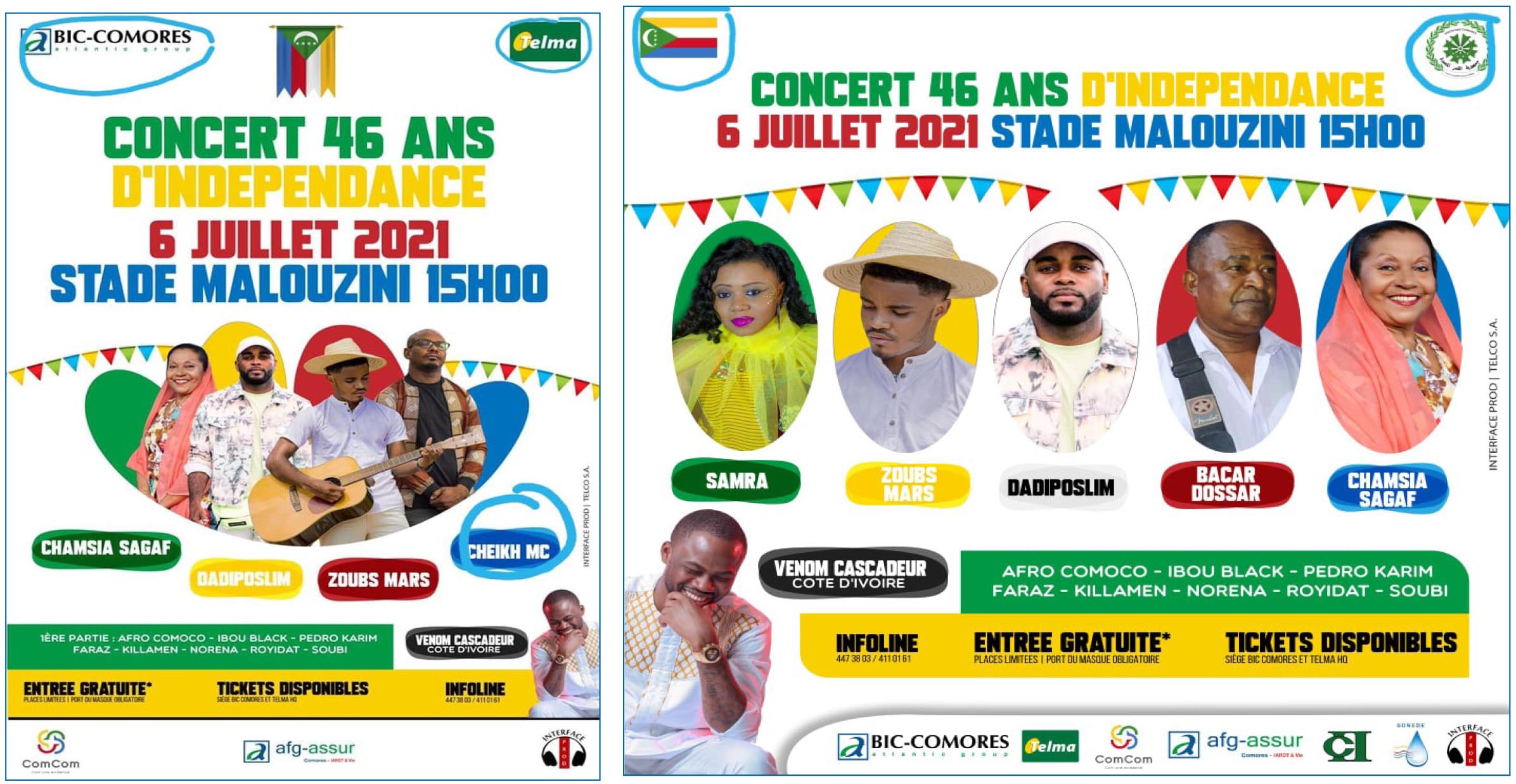 Cheikh Mc a été privé de concert le 6 juillet.