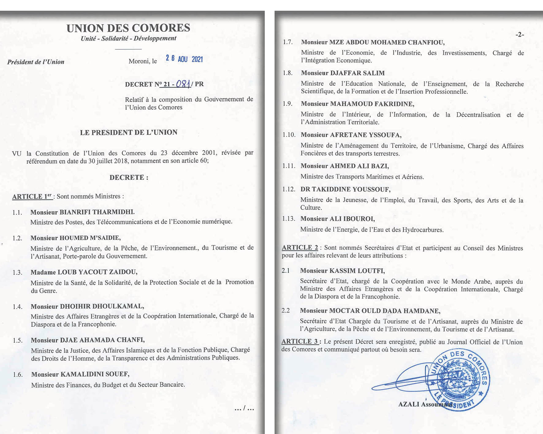 Un gouvernement de crise ?