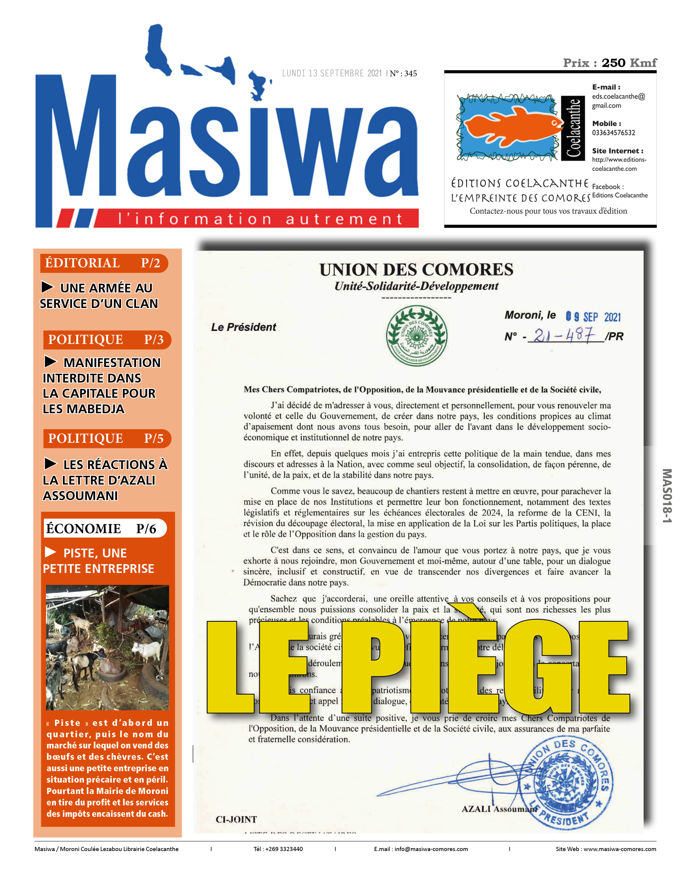 Masiwa N°345