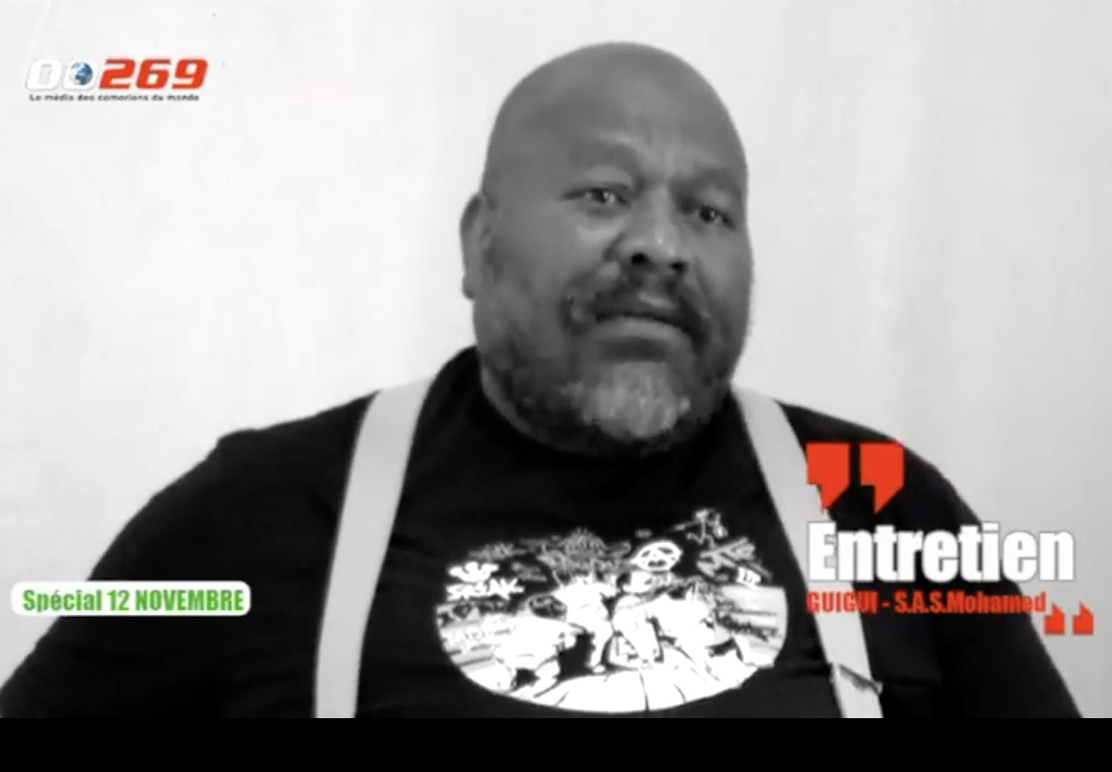 Journée Maoré. Interview Saïd Ahmed Saïd Mohamed Guigui (extrait)  « Il faut qu’on forme les militants de demain »