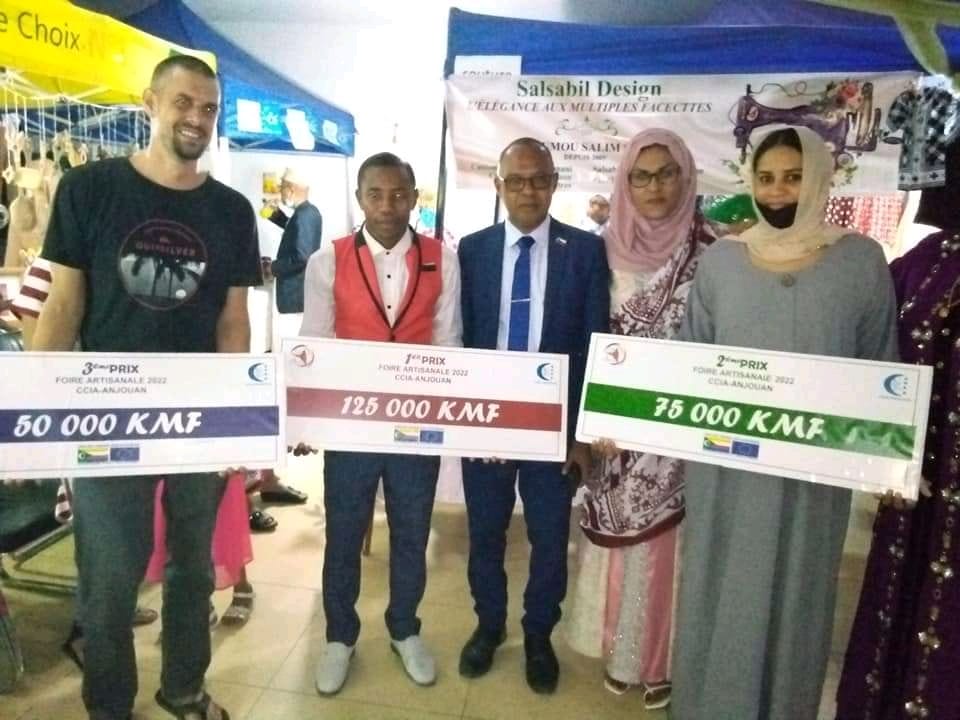 Foire de Ndzuani.Le Dr Tadjidine Abdou se démarque