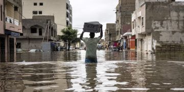 Le Sénégal sous les eaux