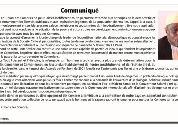 Communiqué