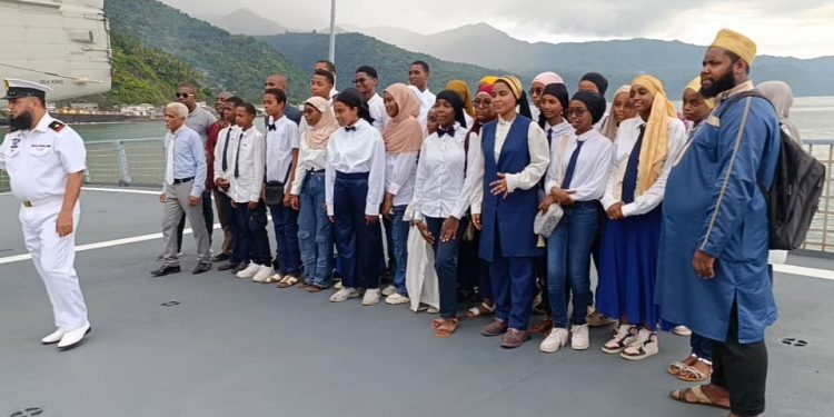 Une mission humanitaire exceptionnelle au port de Mutsamudu