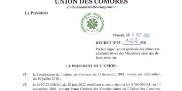 État comorien. Le grand assaut centralisateur 