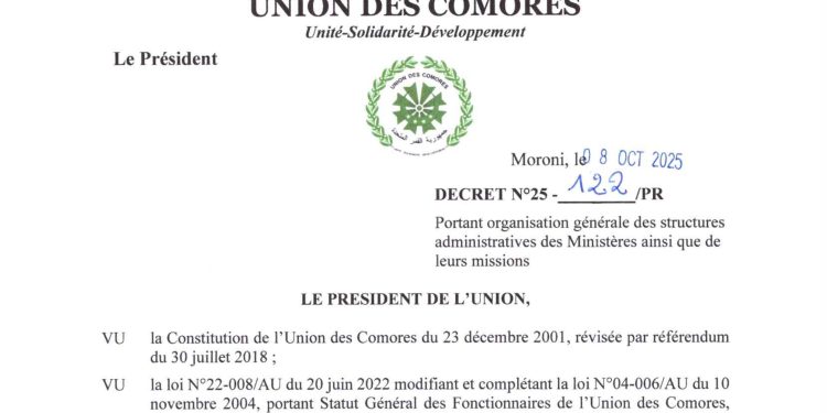 État comorien. Le grand assaut centralisateur 
