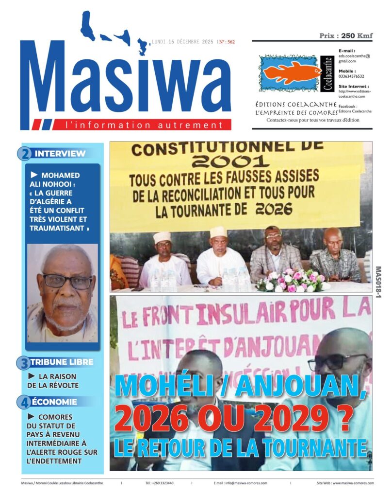 Une du n° 562